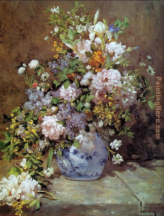 Pierre Auguste Renoir Spring Bouquet